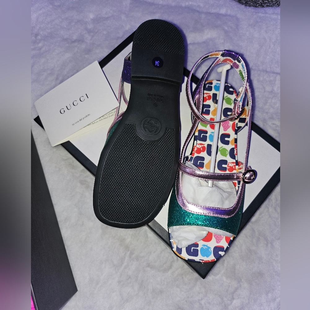 Gucci Vibrant Multicolor Sandals